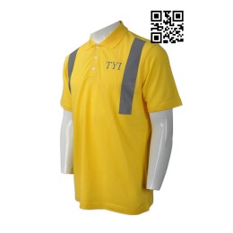 D218  Design reflective  Polo shirt   self-made safety industrial uniform  workwear wholesaler D218  Design reflective  Polo shirt   self-made safety industrial uniform  workwear wholesaler